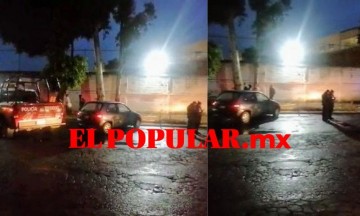 Movilización policial por aparente pleito de pareja 