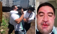 Policías de Texmelucan golpean y secuestran a dos empresarios Coparmex