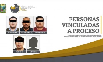 Vinculan a cinco por secuestro exprés y extorsión en Tetela de Ocampo