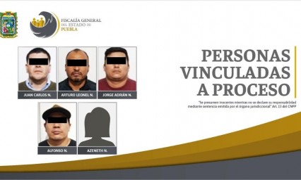 Vinculan a cinco por secuestro exprés y extorsión en Tetela de Ocampo