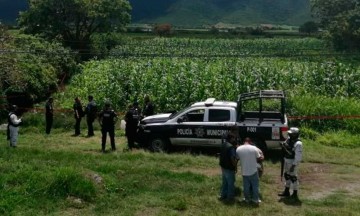 Asesinan a hombre en Nealticán y dejan sus restos en terrenos de cultivo