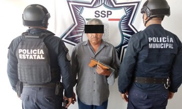 Detienen a sujeto por portar arma si licencia en Izúcar de matamoros