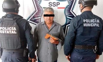 Quiso presumir pistola pero lo detienen en Izúcar de Matamoros