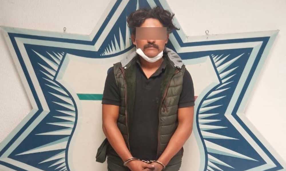 Detienen a presunto operador de Los Sinaloa en Puebla capital