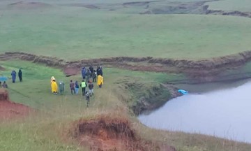 Hallan a desaparecido en aguas negras de Huauchinango