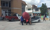 Vecinos capturan a ladrón en Nenetzintla; acusan a los oficiales de querer quedarse con lo hurtado