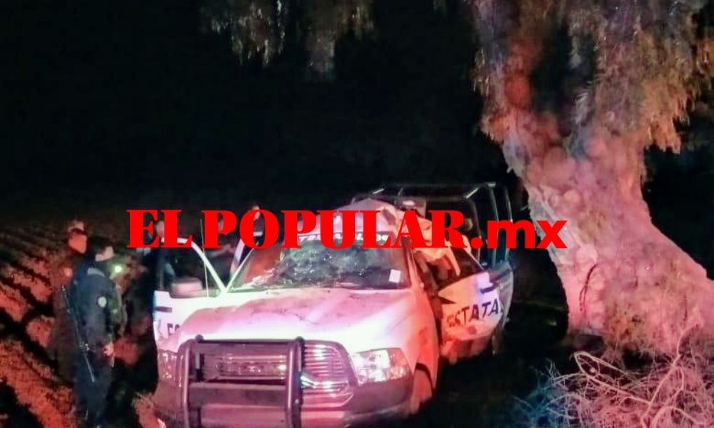 Muere policía estatal en choque en el municipio de Acatzingo