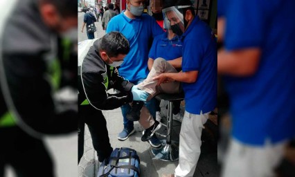 Le fractura la pierna a trabajador sin motivo aparente