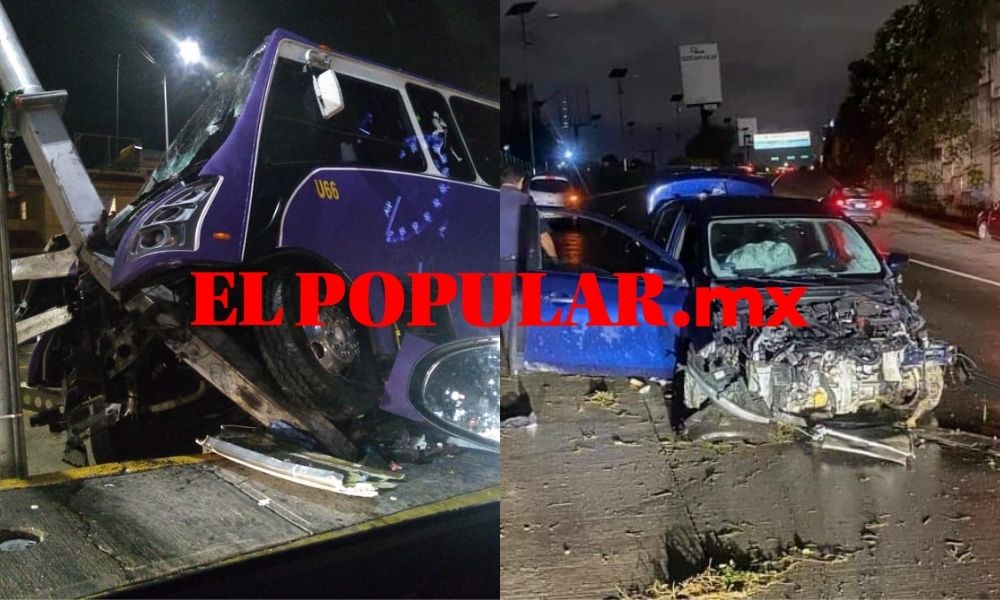 Chocan vehículos y los abandonan en San Andrés Cholula y Amalucan