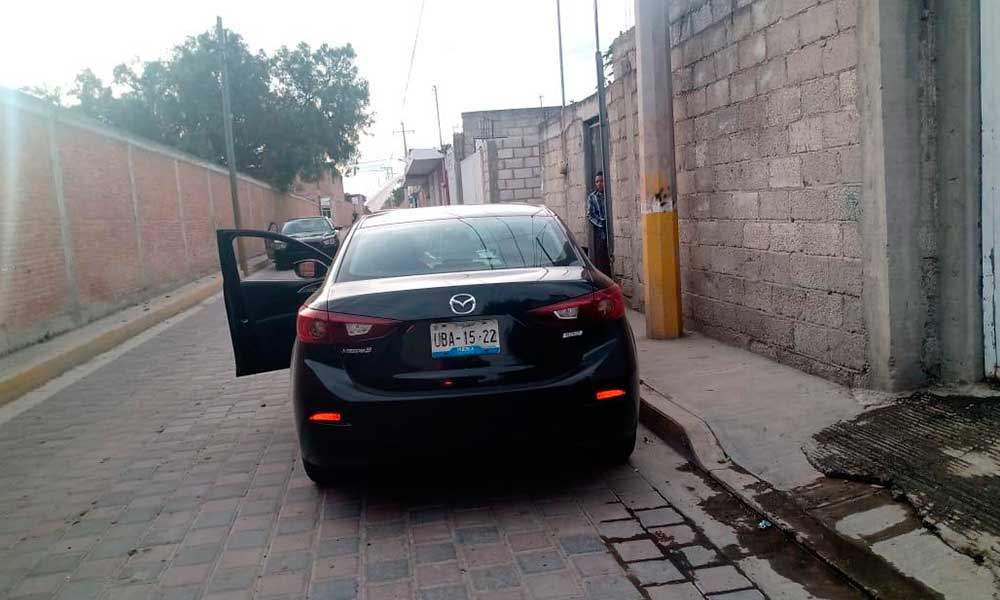 Roban Mazda con lujo de violencia en la Puebla-Tehuacán