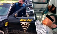 Par de jóvenes fueron detenidos por robar un taxi en Puebla