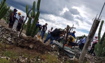 Los cuerpos fueron trasladados al anfiteatro municipal.