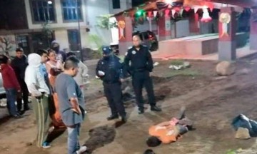 Antes de entregarlo a la justicia, le propinan una golpiza en Metepec