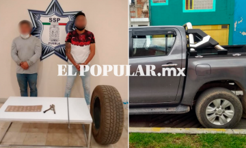 Detienen a dos ladrones de autopartes en el centro