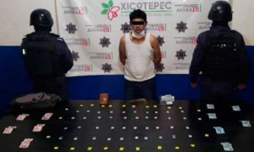 Cae narcomenudisra en Xicotepec de Juárez