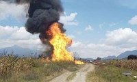Al fin Pemex culminó la quema controlada del carburante en Tepeaca