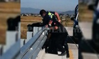 Intenta suicidarse desde un puente pero lo salvan policías de Ocoyucan