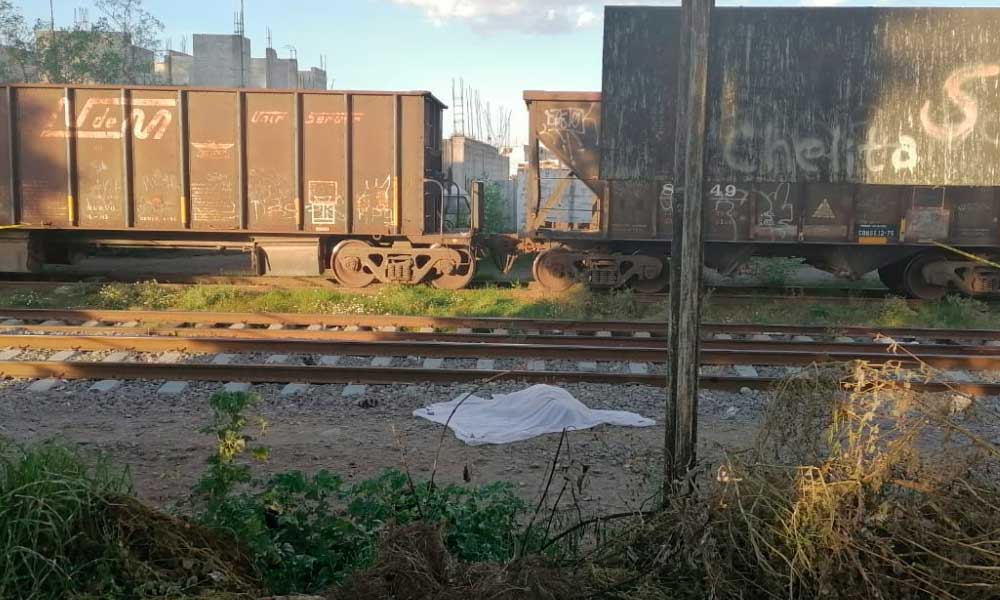 Muere migrante de Honduras al caer del ferrocarril en Puebla
