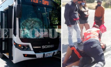 Ciclista termina impactado por un RUTA en la 11 Norte