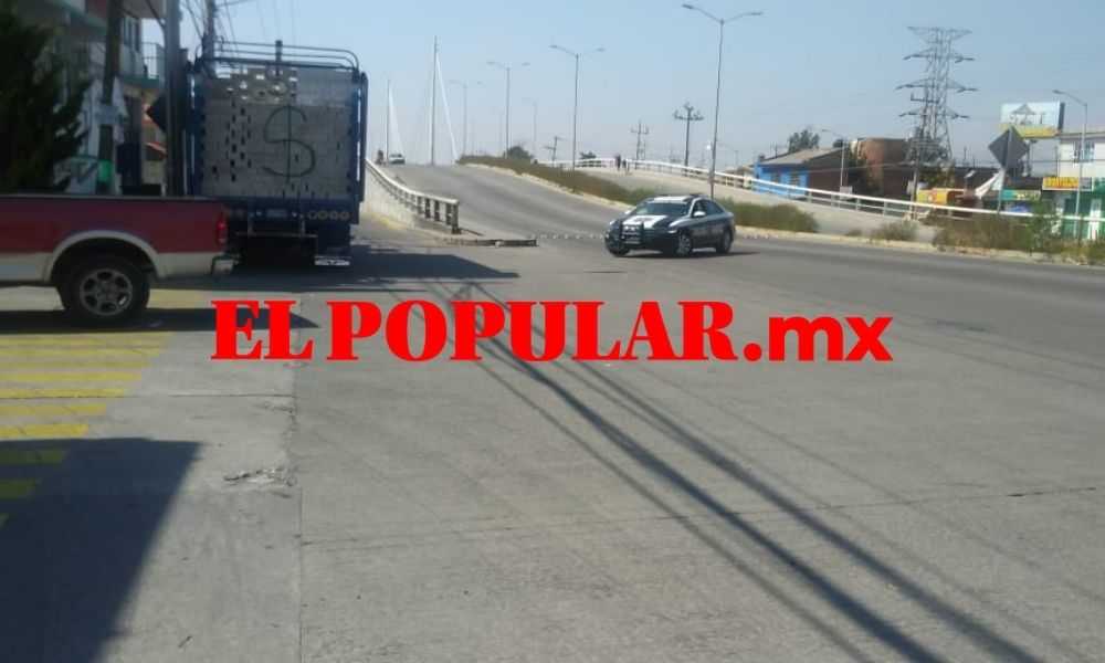 En asalto balean a hombre sobre la autopista Puebla-Orizaba, debajo del puente de La Resurrección
