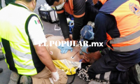 Hombre de la tercera edad fallece por paro cardio respiratorio en el centro de Puebla