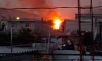 Incendian toma clandestina en Amozoc; evacúan a 70 familias