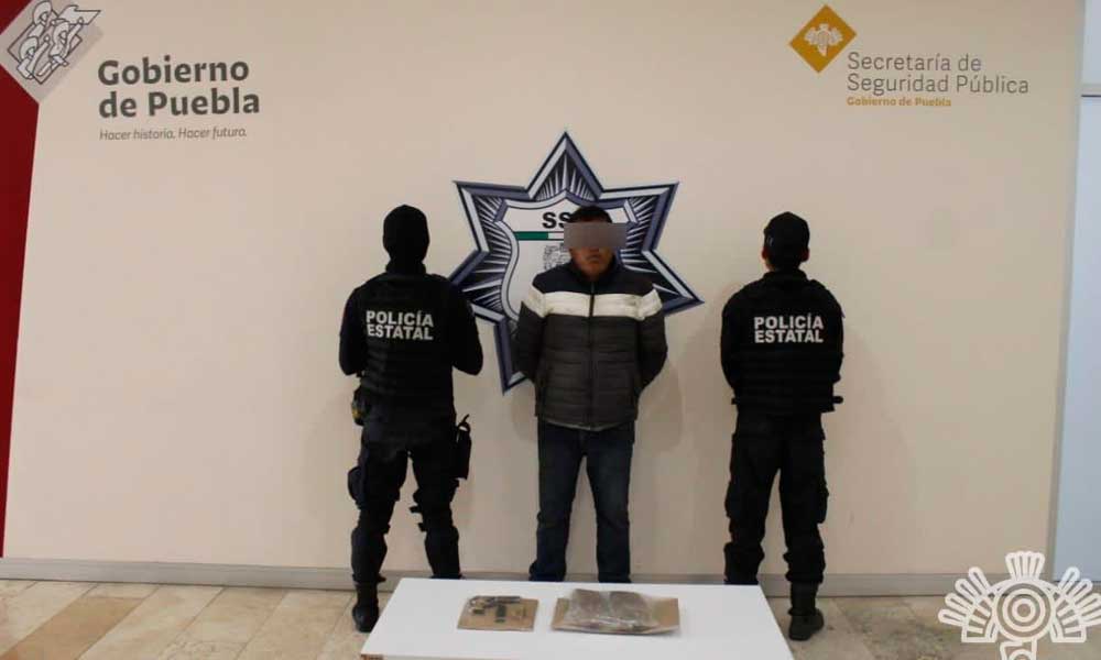 Detienen a presunto vendedor de droga de El Patrón 
