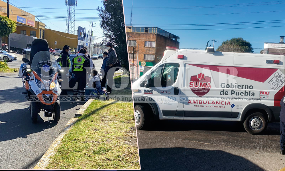 En una hora atropellan a dos personas en la ciudad de Puebla