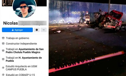 Era subdirector de Coronango el conductor que chocó Mustang y mató a tres mujeres