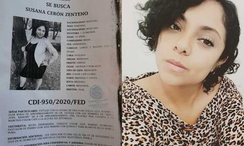 Policía estatal sería responsable de desaparición de Susana Cerón