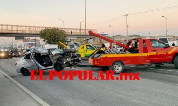 Conductor ebrio choca y mata a su acompañante en la Vía Corta a Santa Ana