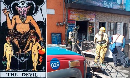 ¡Ardieron las cartas! Local de Tarot se incendia en colonia Las Cuartillas