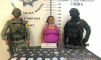En operativo, atrapan a mujer con dosis de marihuana en Cholula