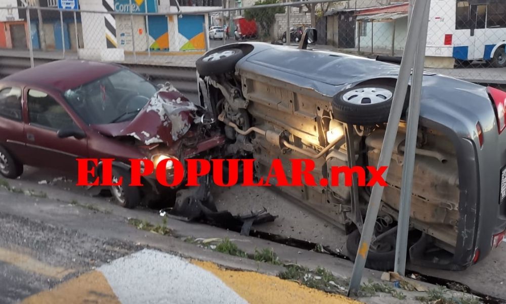 En 90 minutos ocurren tres choques de autos particulares en Puebla