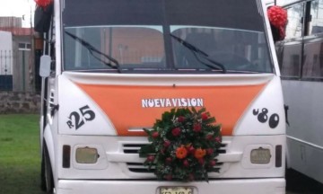 Asaltan a usuarios de ruta y roban un microbús