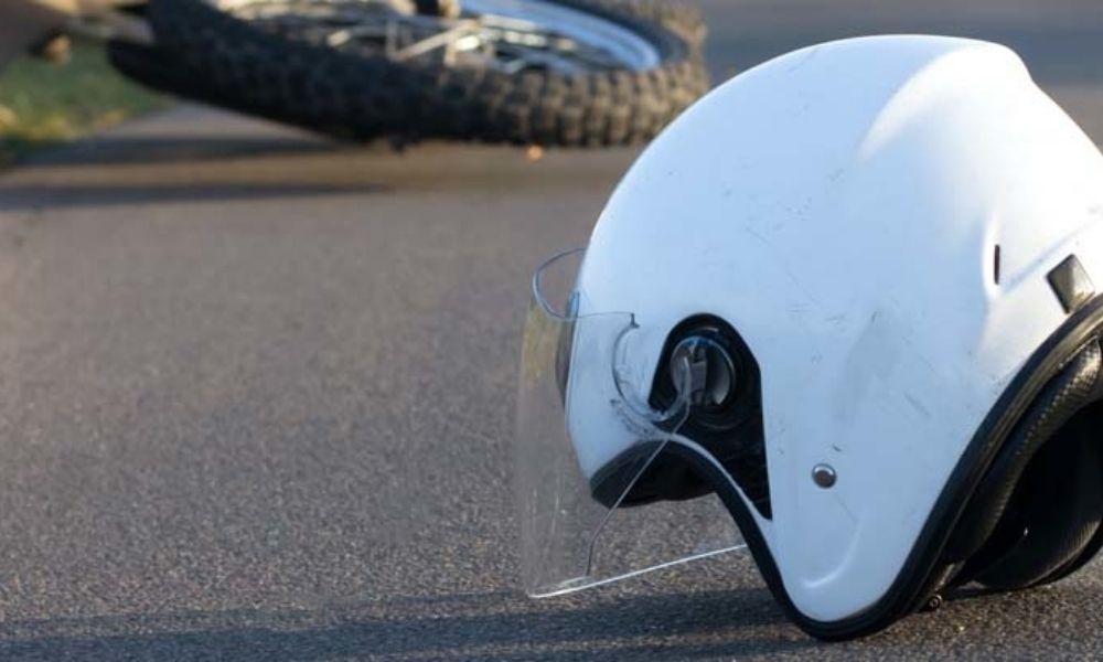 Motociclista muere al ser impactado por transporte público en el barrio San Matías, en la ciudad de Puebla