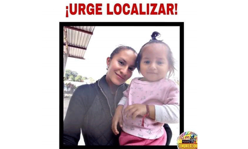 Desaparecen madre e hija en Tlacotepec