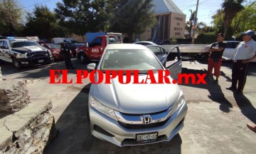 Motociclista herido por corte de circulaci&oacute;n de veh&iacute;culo en Bosques de San Sebasti&aacute;n