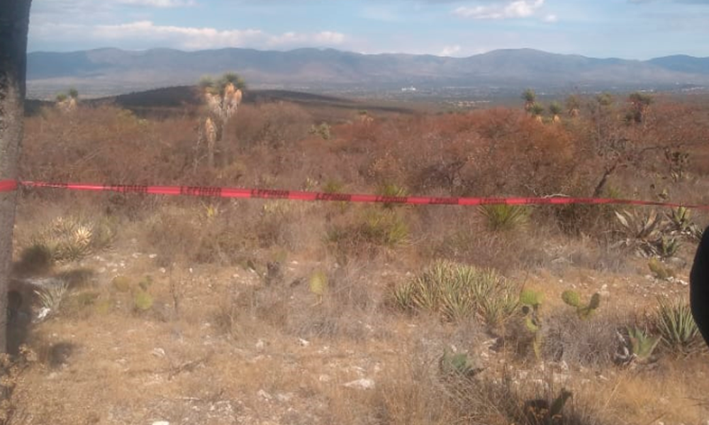 Encuentra restos humanos en cerro de San Baltazar