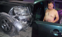 Funcionario público provoca accidente vial en Acatzingo 