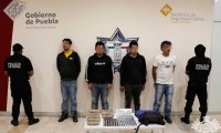 Captura a cuatro presuntos distribuidores de drogas de El Chupón