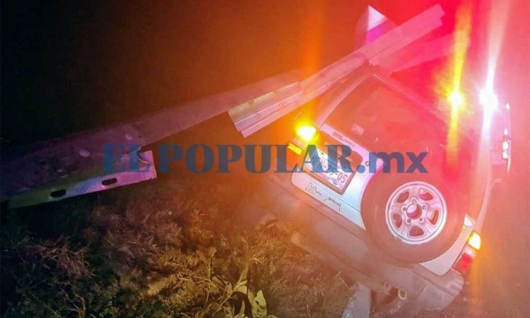 Elemento de la Guardia Nacional muere en choque en la carretera Puebla-Orizaba