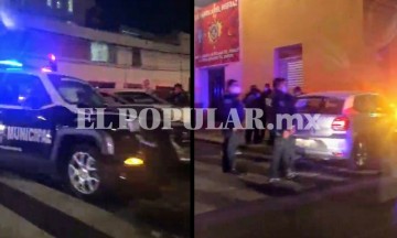 Ocurre otro choque de patrulla municipal, ahora en el Centro Histórico 