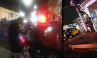 En una hora, ocurren varios percances vehiculares en Puebla 