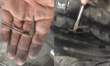 Automovilistas denuncian presuntos intentos de asaltos; primero les ponchan las llantas 