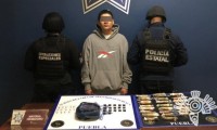 Estatales detienen a presunto vendedor de droga de ‘Los Angelinos 13’
