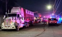 Explosión e incendio deja seis personas heridas en Guadalupe Hidalgo