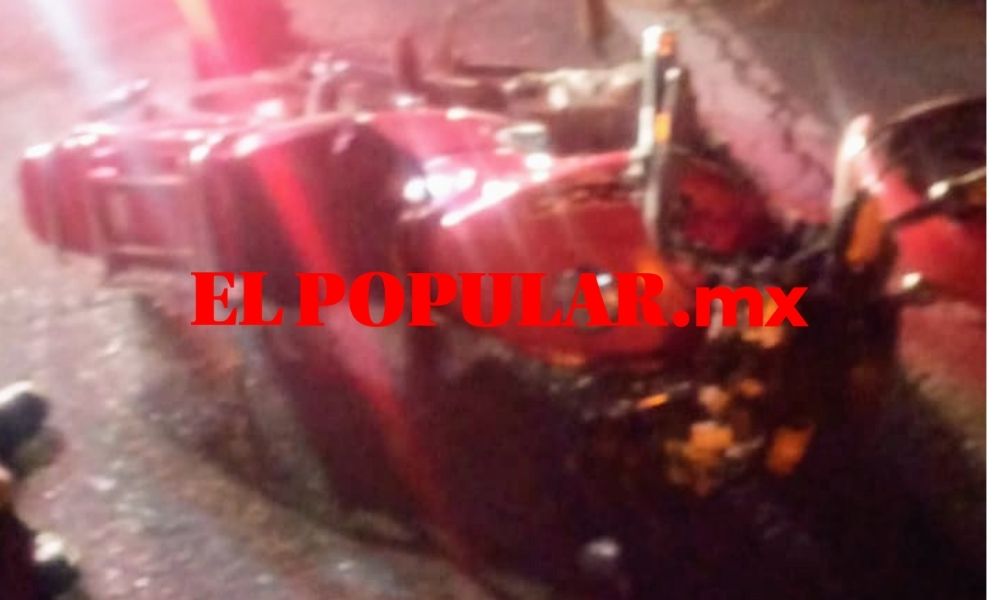 Motociclista muere arrollado en la autopista Puebla-Orizaba
