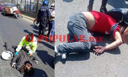 ¡Aguas con el golpe! En un día ocurren dos accidentes viales, uno en Cuautlancingo y el otro en Xilotzingo