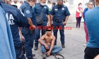 Vecinos de Villa Frontera detienen y golpean a presunto ladrón 